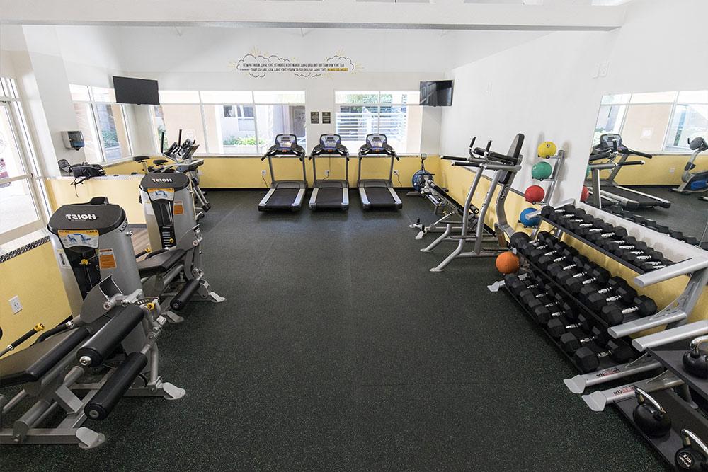 The CU Active Fitness Center is free for student residents.