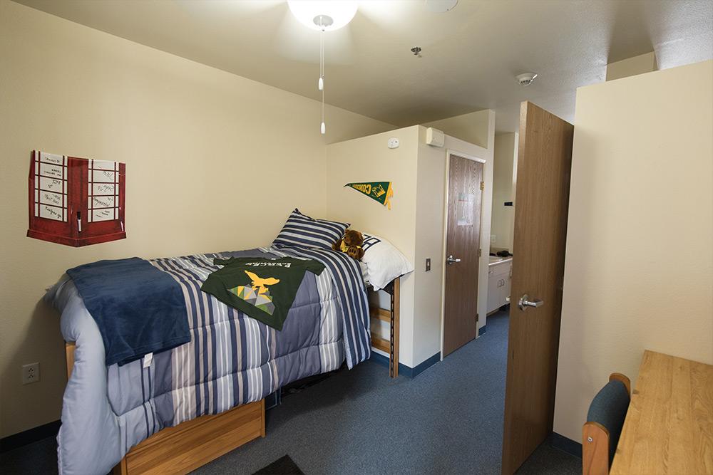 A dorm  room in Chi Rho